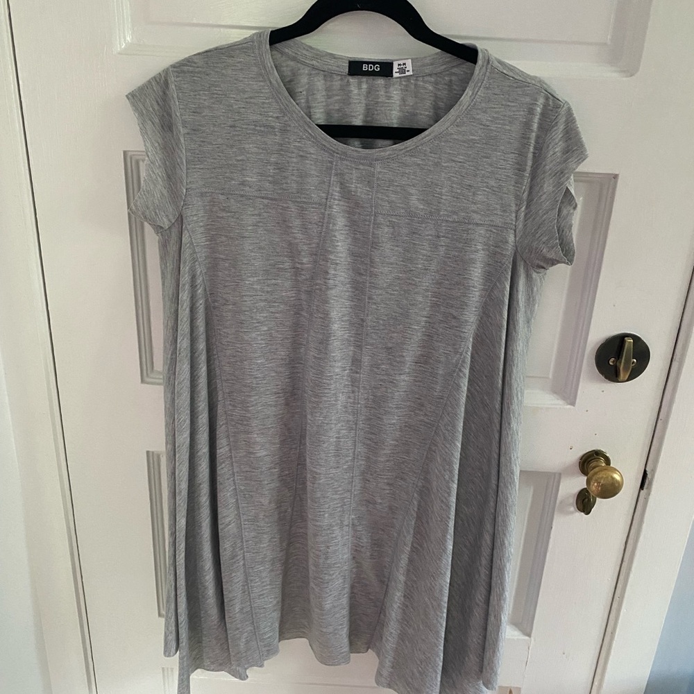BDG Women’s Gray T-Shirt Dress, Size M